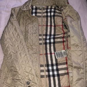 I have this Burberry Quilted Coat for sale, only worn twice .